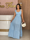 vestido maria azul