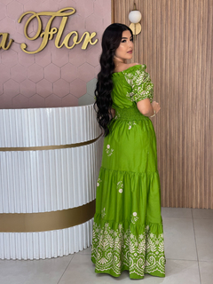 Vestido Lohana (Verde) - comprar online