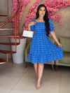 vestido Alessandra azul