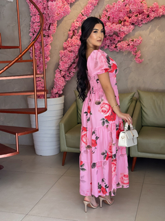 Vestido Luíza rosa - comprar online