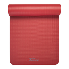 Imagen de Colchoneta Yoga Pilates Mat 10mm Gaiam Essentials con Porta Mat