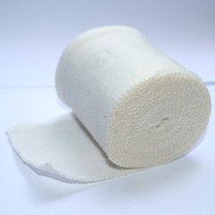 VENDA ELÁSTICA 7 Cm X 3 Mts BLANCA MUÑECA TOBILLOS - QUUZ, Fitness Gear