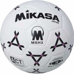 PELOTA HANDBALL MIKASA Msh3 CUERO COSIDO N°3