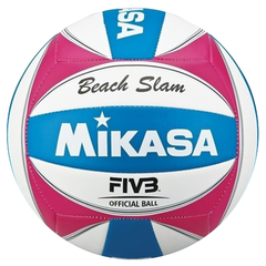 Pelota Voley Playa Mikasa Beach Volley Cuero Sintetico