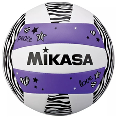 Pelota Voley Playa Mikasa Beach Volley Cuero Sintetico - QUUZ, Fitness Gear