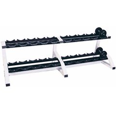 RACK PORTA MANCUERNAS DE DISCOS FIJOS DE 6 Kg a 24 Kg