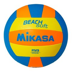 Pelota Voley Playa Mikasa Beach Volley Cuero Sintetico en internet