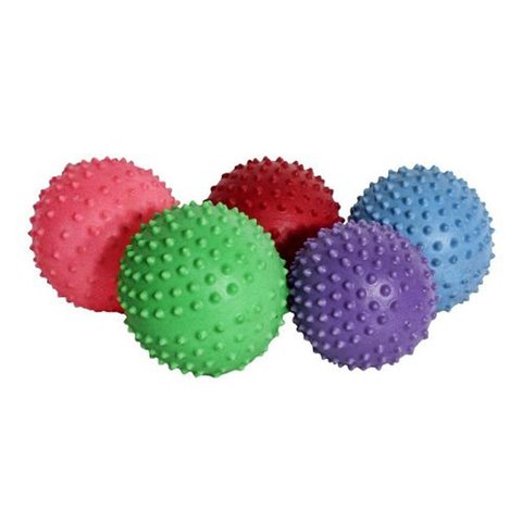 PELOTA DE MASAJES TEXTURADA INFLABLE 8-10 Cm ESTIMULACIÓN QUUZ