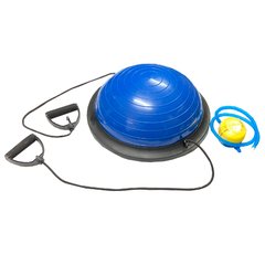 Semi Esfera Bosu de 46 Cm Con Bandas C/manijas E Inflador - QUUZ, Fitness Gear