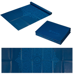 Colchoneta Yoga Pilates Mat 2mm Plegable Estampada Gaiam - comprar online