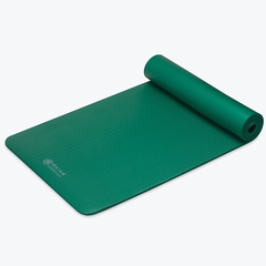 Colchoneta Yoga Pilates Mat 10mm Gaiam Essentials con Porta Mat - QUUZ, Fitness Gear