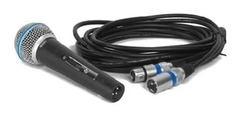 Microfono de Mano con Cable Canon Plug Tipo Shure - SM58 - Profesional (consultar stock y precio)