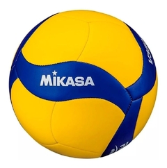 PELOTA VOLEY MIKASA v350w CUERO SINTÉTICO COSIDA