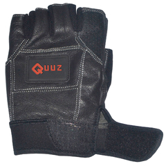 GUANTES GIMNASIO CUERO QUUZ LINEA PRO FITNESS CON ABROJO en internet