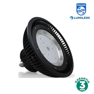 Luminária LED Industrial 150w 120° Luz Branca Chip Philips 70280