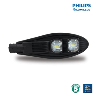Luminária LED Pública 12v 100w 6500k Chip Philips 90728
