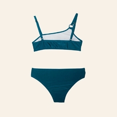 BIKINI BRILLOSA PETROLEO - TEEN 12 al 18 - comprar online