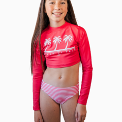 REMERA+BOMBACHA UV+50 FPU PALMI - NIÑA 8 al 14 - Sensuit