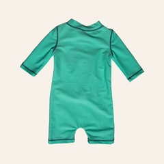 ENTERITO UV+50 FPU LISO VERDE - BEBE 9meses a 24meses - comprar online