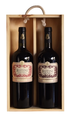 RUTINI BIVA WINE BOX x 2