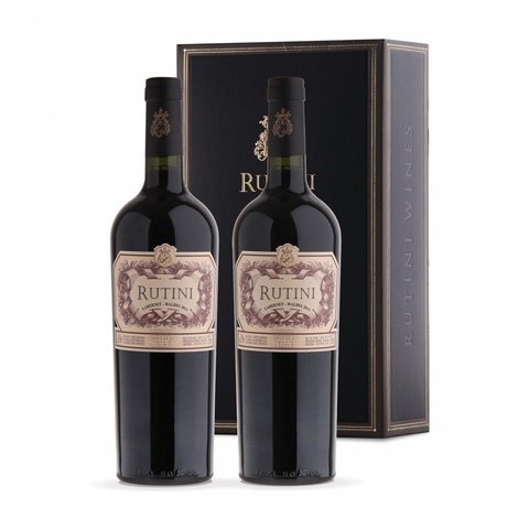 Rutini Cabernet Malbec x 2 bot en Estuche