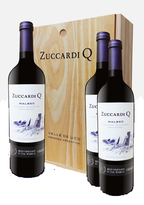 Zuccardi Q Malbec x 3 botellas
