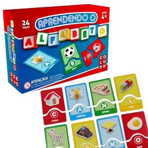 Jogo Infantil Educativo Aprendendo O Alfabeto - 4 anos - Nina