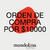 ORDEN DE COMPRA - 10000 - comprar online