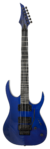 Guitarra Electrica S By Solar SB4.6FRFBL Flame Blue Floyd Rose
