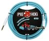 Cable Pig Hog PCH10DBR Plug Angular para Instrumento Guitarra Bajo 3 Metros