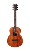 Guitarra Electroacustica Tyma Hm350m Mini Jumbo Con Fishman