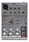 Consola Phonic Am55 Compacta 1-mic/l