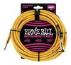 Cable Instrumento Trenzado Ernie Ball P06070 Dorado 7.5m