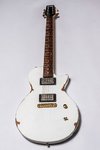 Guitarra Electrica Slick Guitars Sl52 White Les Paul