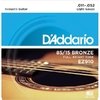 Encordado Daddario Ez910 Para Guitarra Acustica 011-052