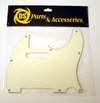 Pickguard Tricapa Telecaster Ds Parts Vintage Cream Ds-a61