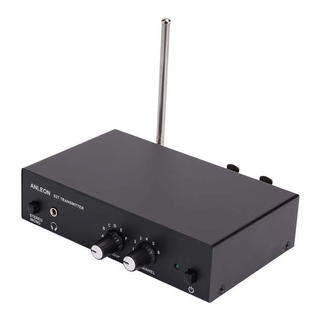Transmisor FM Audio Stereo 3.5mm Monitoreo In Ear