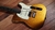 GUITARRA ELECTRICA L.A GUITARS FLYCASTER ALDER METALLIC GOLD ROASTED FLAME MAPLE ROSEWOOD - KAIRON MUSIC