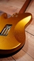 GUITARRA ELECTRICA L.A GUITARS FLYCASTER ALDER METALLIC GOLD ROASTED FLAME MAPLE ROSEWOOD - KAIRON MUSIC
