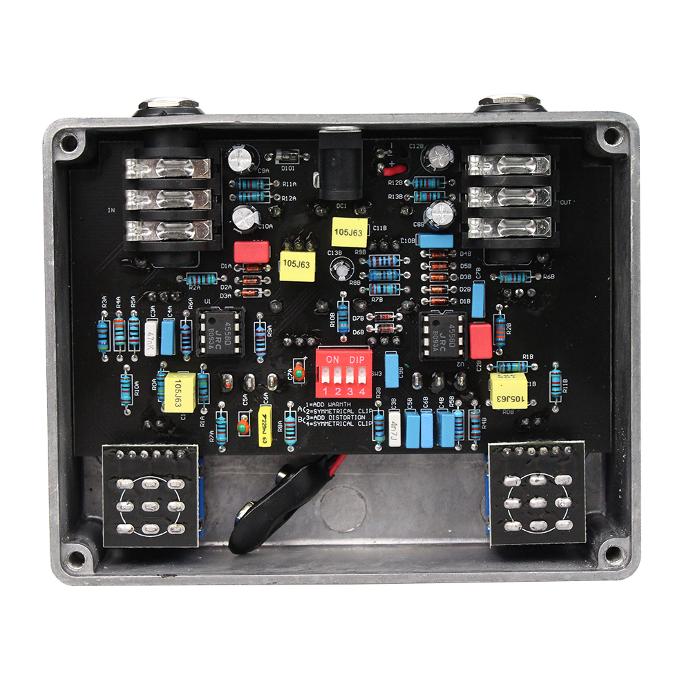 Pedal DemonFx Dual Gun Overdrive para Guitarra