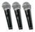 Microfono Dinámico Samson R21S Pack X3 con Estuche - comprar online