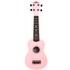 Ukelele Soprano Bamboo P1e Rosa Claro Acustico