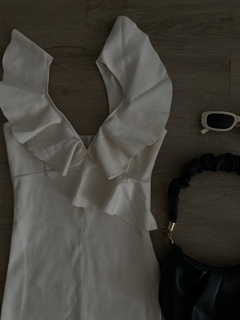 Vestido crudo elastizado - comprar online