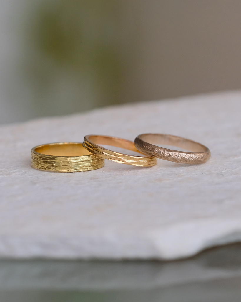 Alianzas Artesanales y Personalizadas de Oro 18k
