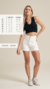 SHORT ERIN WHITE - tienda online