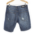 Bermuda Jeans Journey Escura com Respingos - comprar online