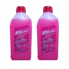 Kit Aditivos Radiador Visconde Rv Extra Vermelho Orgânico 2L