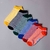 PACK STRIPES FINAS SOCKS - BLANCO MULTICOLOR - SOQUETES X6