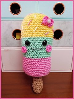 Amigurumi Picolé / Sorvete