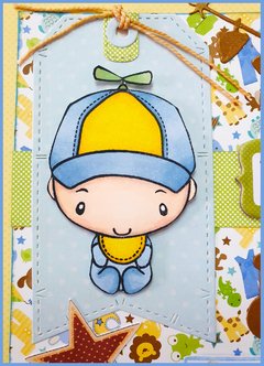 Cartão de Nascimento / Chá de Bebê (1) - Scrapbook - comprar online